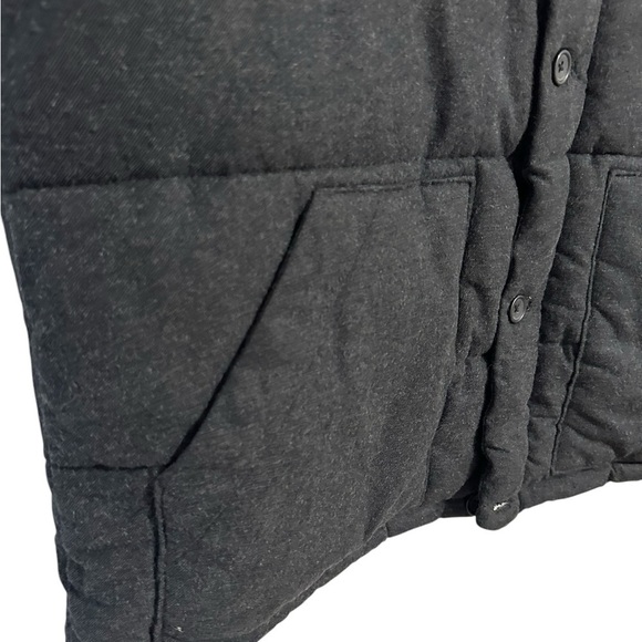 Banana Republic Factory Gray Heather Quilted Puffer Vest Size XL Outdoor - Picture 6 of 8
